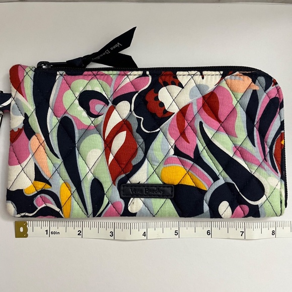 EUC Vera Bradley Mod Paisley RFID Tech Wristlet - Picture 9 of 10